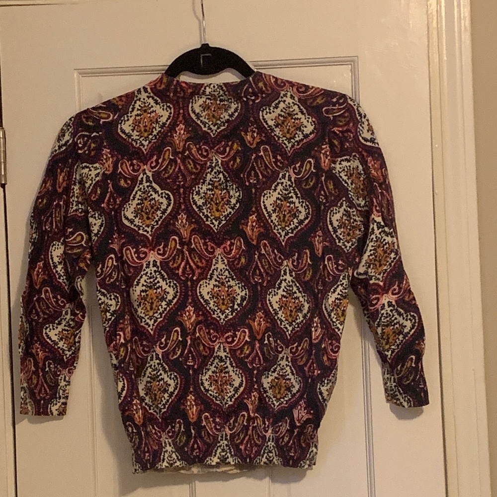 Patterned J.Crew Cardigan - Picture 3 of 5